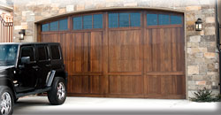 Wood Garage Door button link