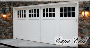 Wood Garage Doors Custom, Garage Doors Cape Cod Style